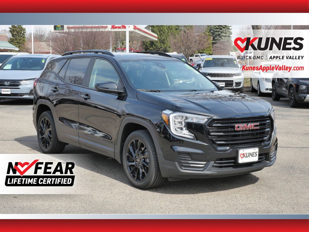 Black (Ebony Twilight Metallic) 2024 GMC Terrain SLE AWD SUV / Crossover All-Wheel Drive 9-Speed Automatic