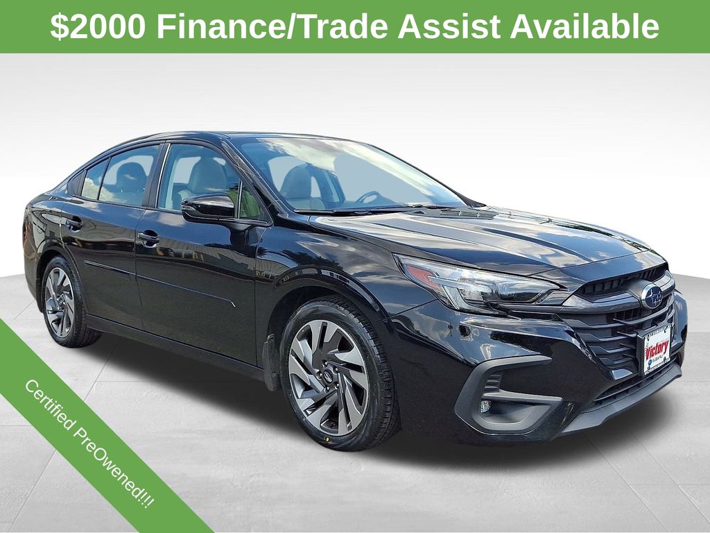Crystal Black Silica 2024 Subaru Legacy Sedan All-Wheel Drive Continuously Variable Transmission