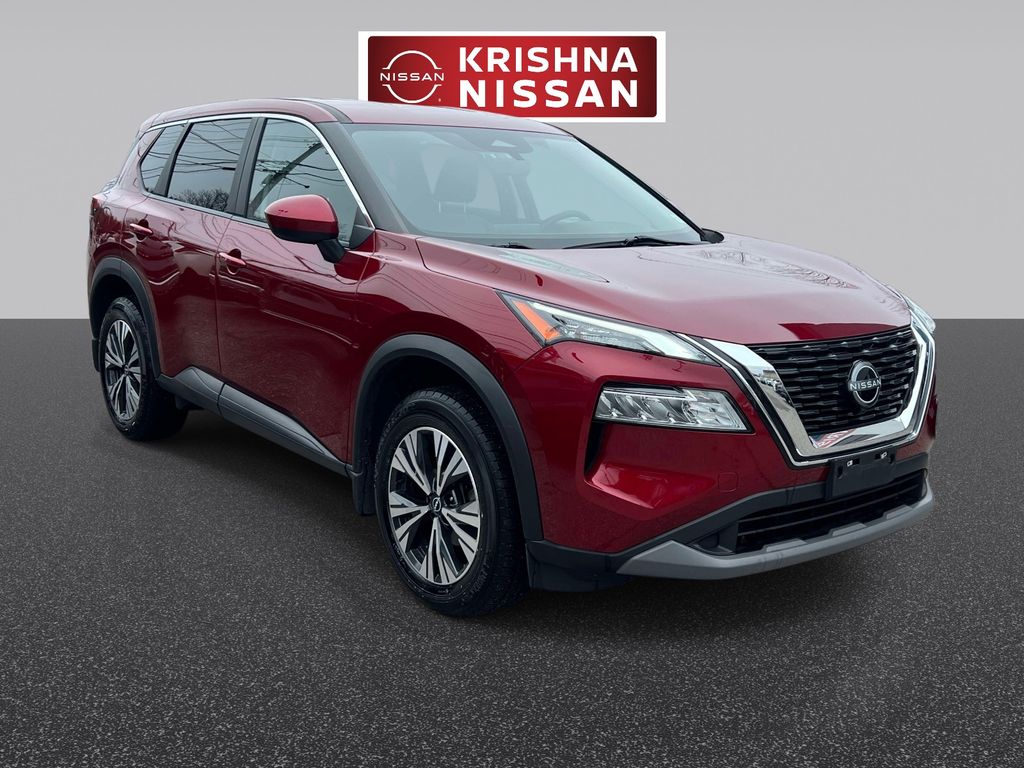 Red (Scarlet Ember Tintcoat) 2023 Nissan Rogue SV AWD SUV / Crossover All-Wheel Drive Continuously Variable Transmission