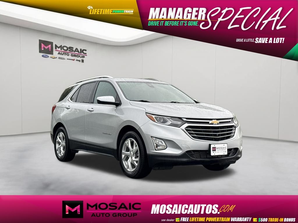 Silver Ice Metallic 2020 Chevrolet Equinox SUV / Crossover Front-Wheel Drive 6-Speed Automatic Overdrive