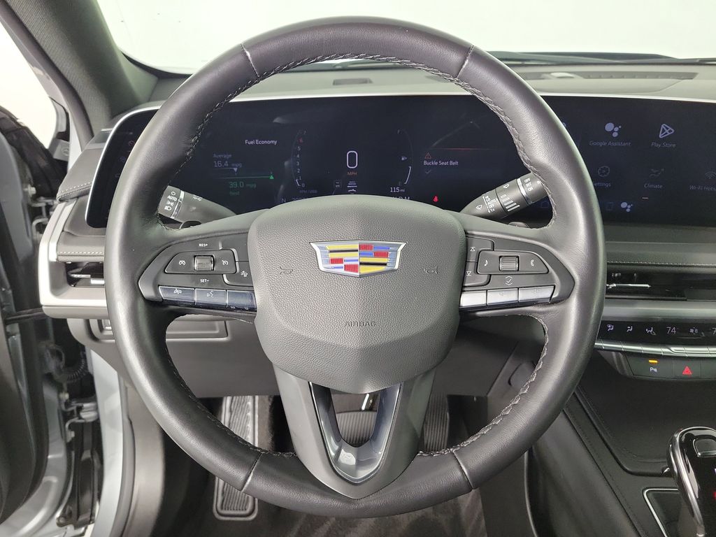 2025 Cadillac XT4 Premium Luxury Silver at Tom Peacock Cadillac