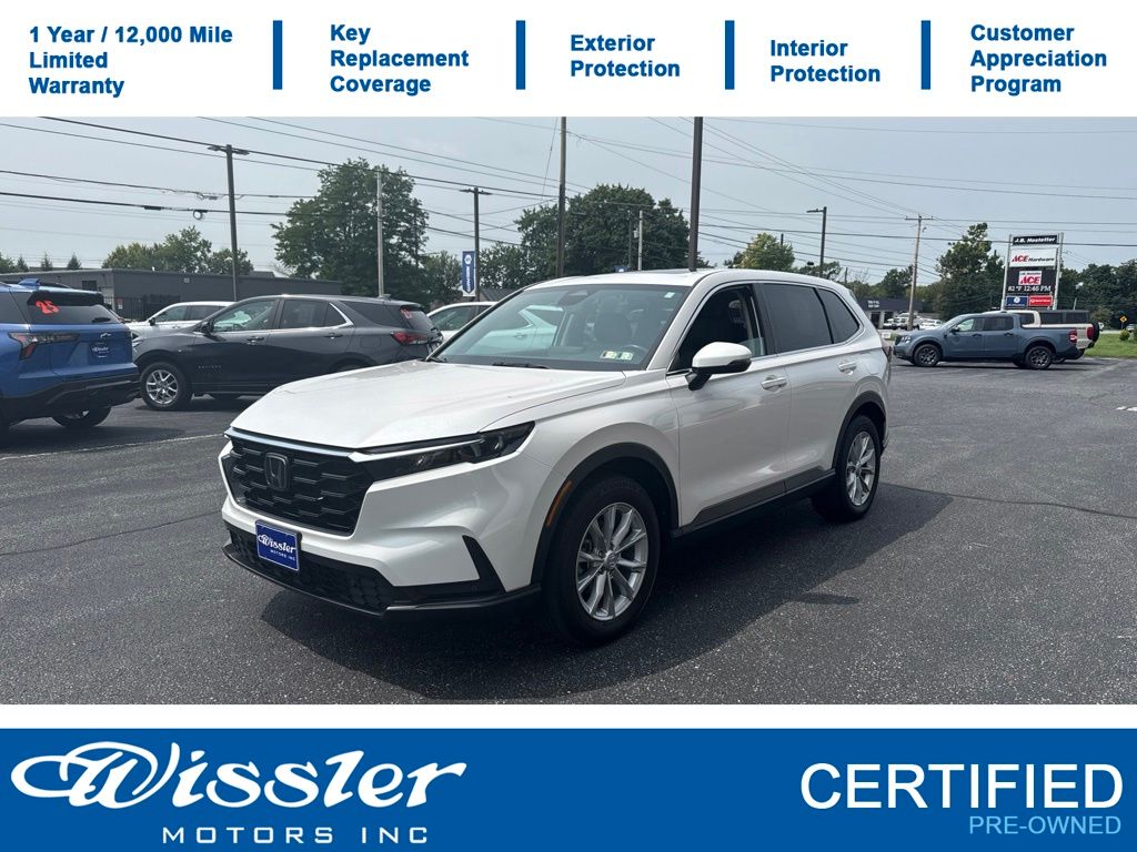 White 2025 Honda CR-V SUV / Crossover All-Wheel Drive Continuously Variable Transmission