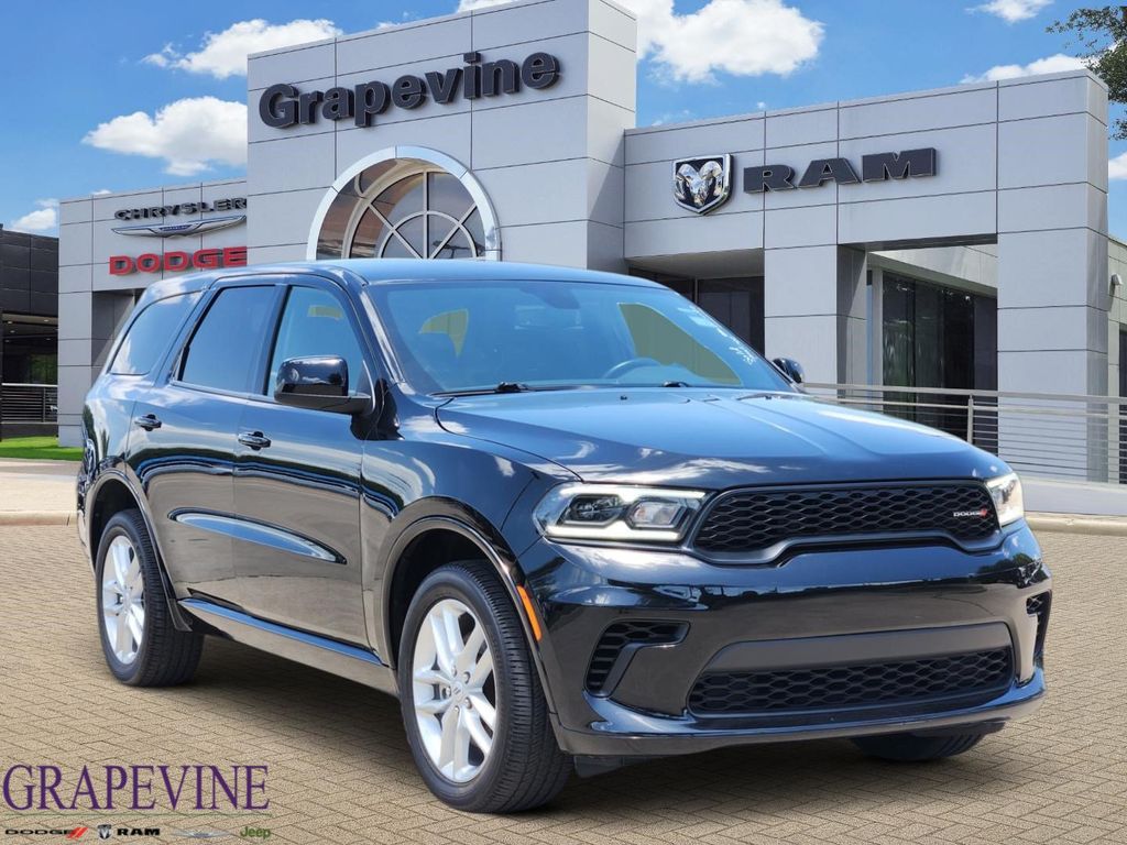 DB Black Crystal Clearcoat 2025 Dodge Durango SUV / Crossover All-Wheel Drive Automatic