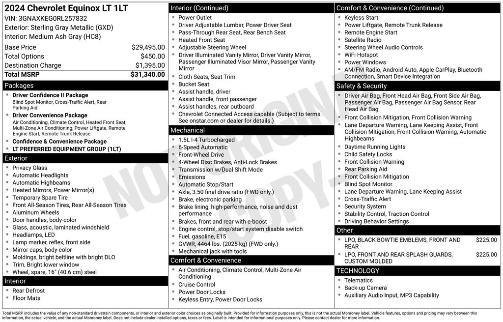 Certified Used 2024 Gray Chevrolet LT image 8