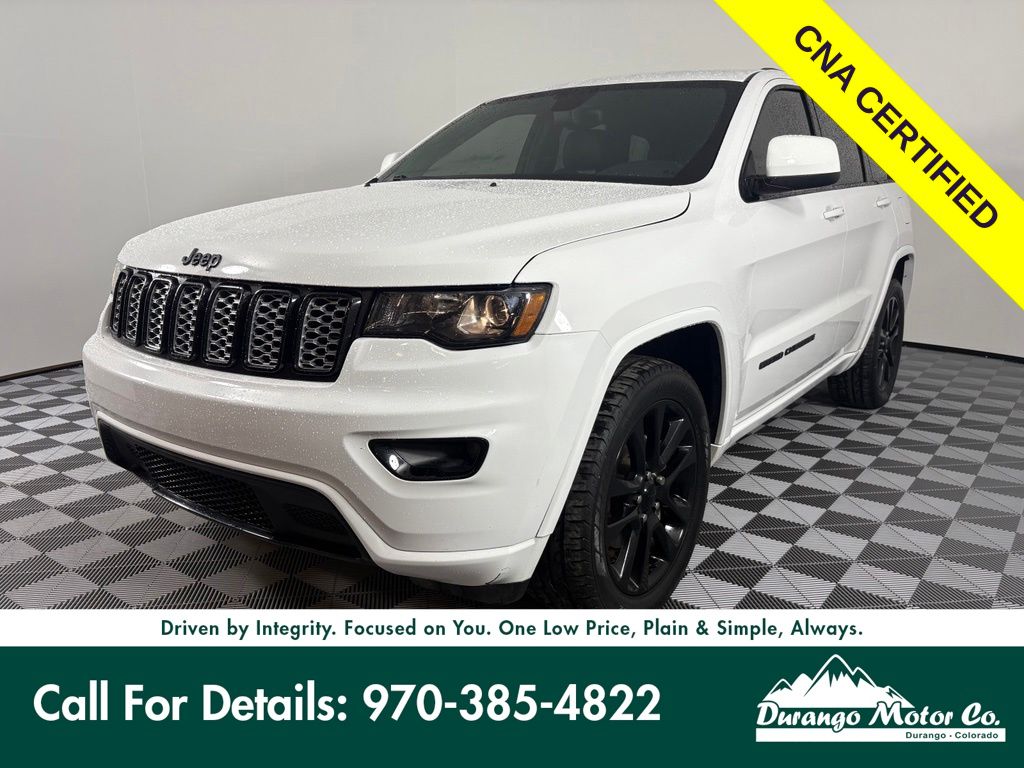 Bright White Clearcoat 2018 Jeep Grand Cherokee SUV / Crossover Four-Wheel Drive 8-Speed Automatic