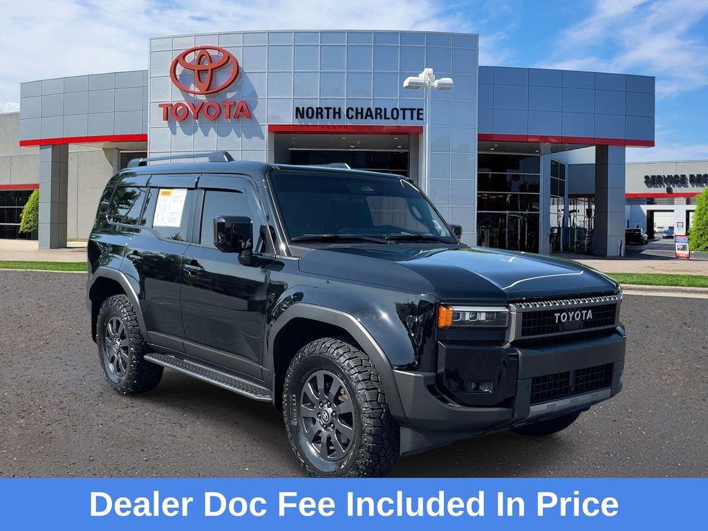 Black 2025 Toyota Land Cruiser SUV / Crossover Four-Wheel Drive 8-Speed Automatic
