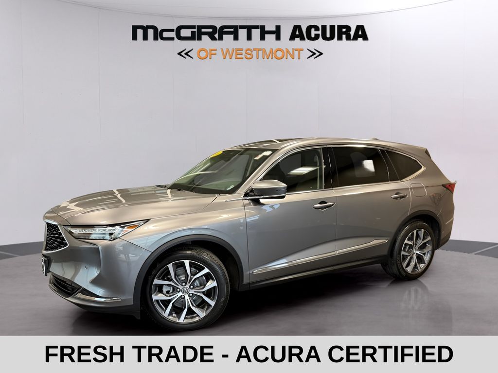 Liquid Carbon Metallic 2024 Acura MDX SUV / Crossover All-Wheel Drive Automatic
