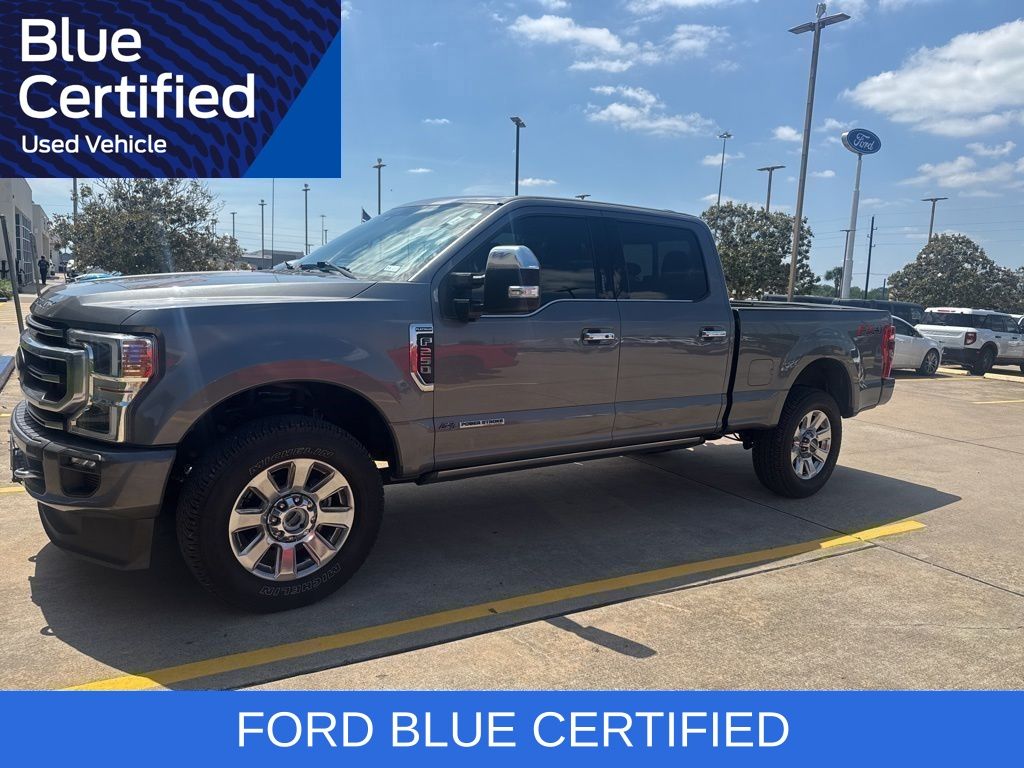 2021 Ford F-250SD Platinum Gray at North Houston Mitsubishi