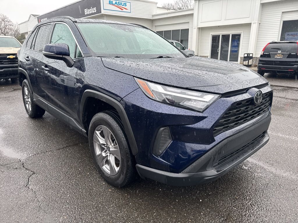Blue 2023 Toyota RAV4 XLE AWD SUV / Crossover All-Wheel Drive 8-Speed Automatic