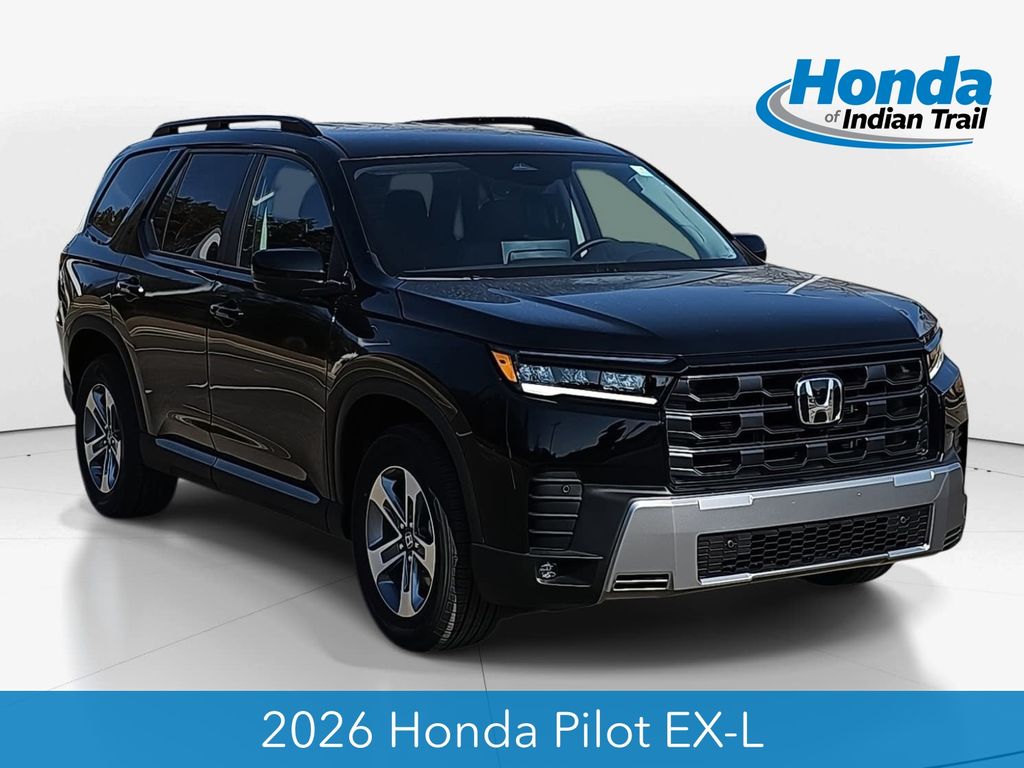 Smoke Blue Pearl 2026 Honda Pilot EX-L FWD SUV / Crossover Front-Wheel Drive Automatic