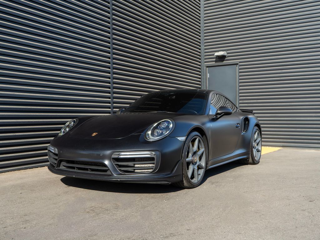 Black 2019 Porsche 911 Coupe All-Wheel Drive 7-Speed Automatic