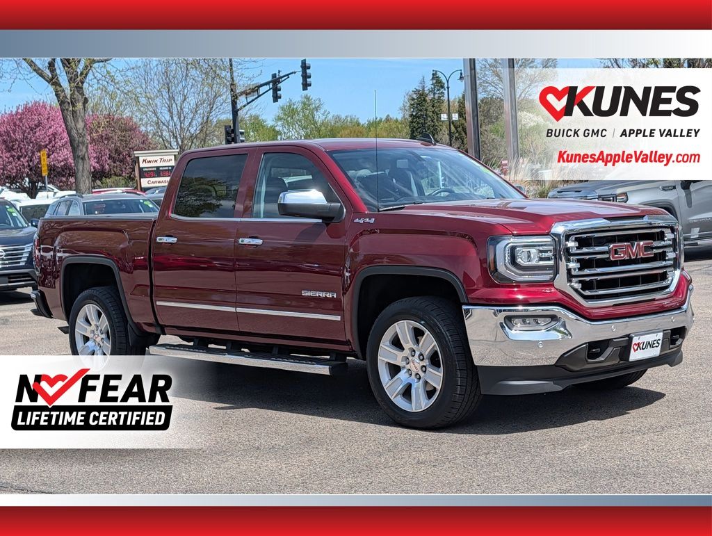 Crimson Red Tintcoat 2016 GMC Sierra 1500 Pickup Truck Four-Wheel Drive 8-Speed Automatic Overdrive