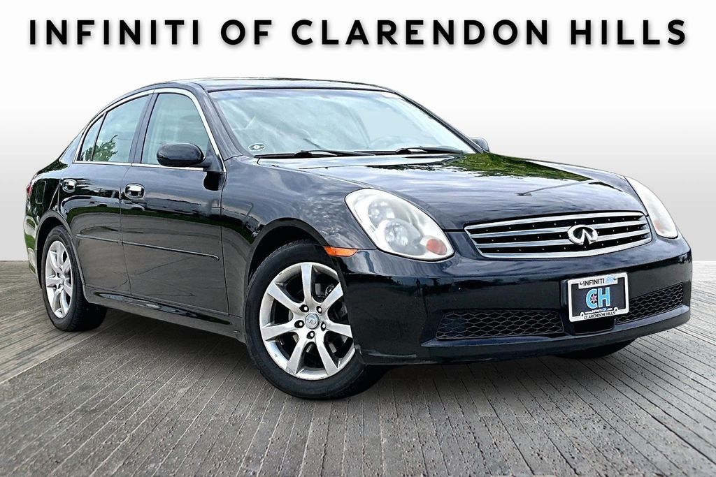 Black Obsidian 2005 INFINITI G35 Sedan All-Wheel Drive 5-Speed Automatic Overdrive