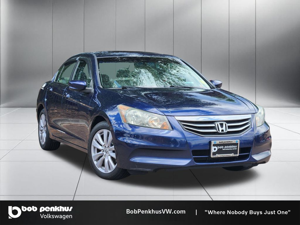 Blue 2011 Honda Accord Sedan Front-Wheel Drive 5-Speed Automatic Overdrive