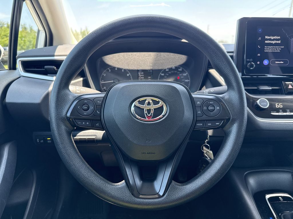2023 Toyota Corolla LE White at Traditions Chevrolet