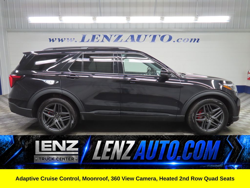 Agate Black Metallic 2026 Ford Explorer SUV / Crossover All-Wheel Drive Automatic
