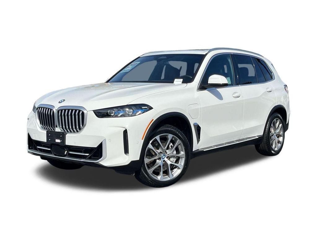 Alpine White 2025 BMW X5 xDrive50e AWD SUV / Crossover All-Wheel Drive 8-Speed Automatic