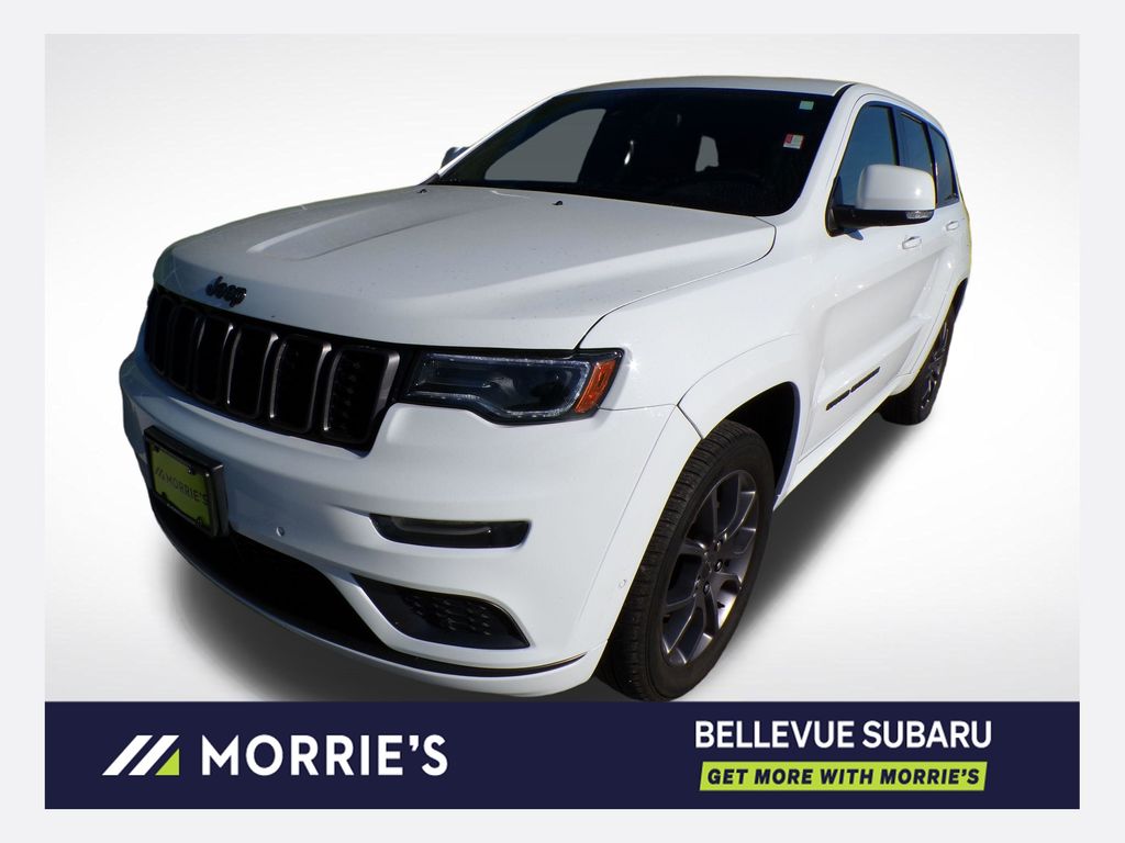 Bright White Clearcoat 2020 Jeep Grand Cherokee SUV / Crossover Four-Wheel Drive 8-Speed Automatic