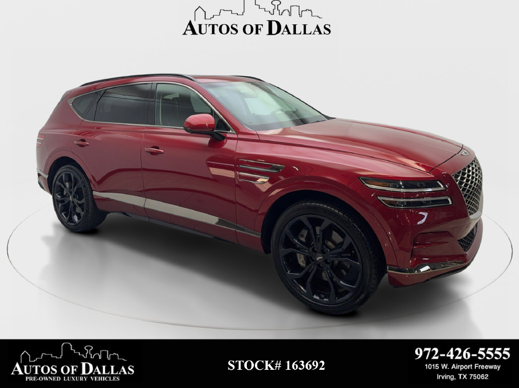 Mauna Red 2024 Genesis GV80 SUV / Crossover All-Wheel Drive 8-Speed Automatic