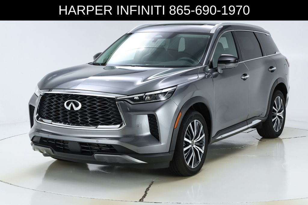 Gray (Graphite Shadow) 2025 INFINITI QX60 SUV / Crossover All-Wheel Drive 9-Speed Automatic