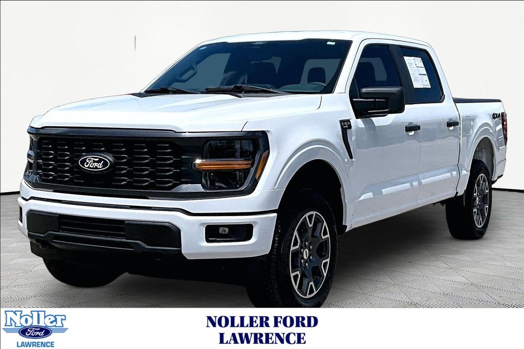 Oxford White 2024 Ford F-150 Pickup Truck Four-Wheel Drive Automatic