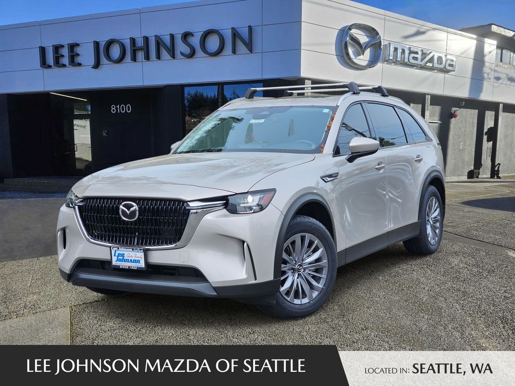 Gray (Platinum Quartz) 2024 Mazda CX-90 SUV / Crossover All-Wheel Drive 8-Speed Automatic