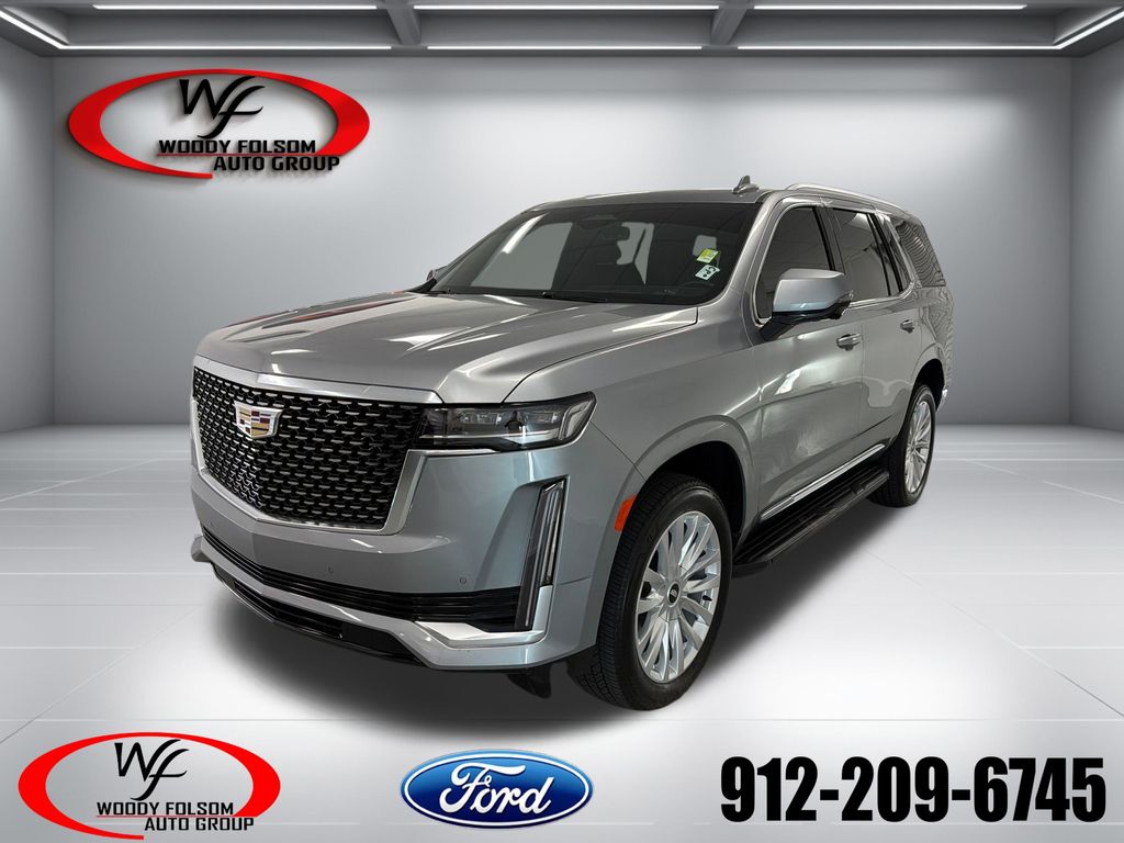 Silver Metallic 2024 Cadillac Escalade SUV / Crossover Rear-Wheel Drive Automatic