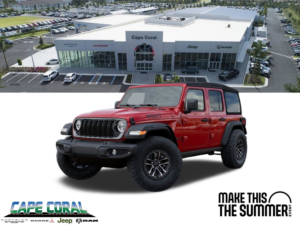 Firecracker Red Clearcoat 2026 Jeep Wrangler SUV / Crossover Four-Wheel Drive 8-Speed Automatic
