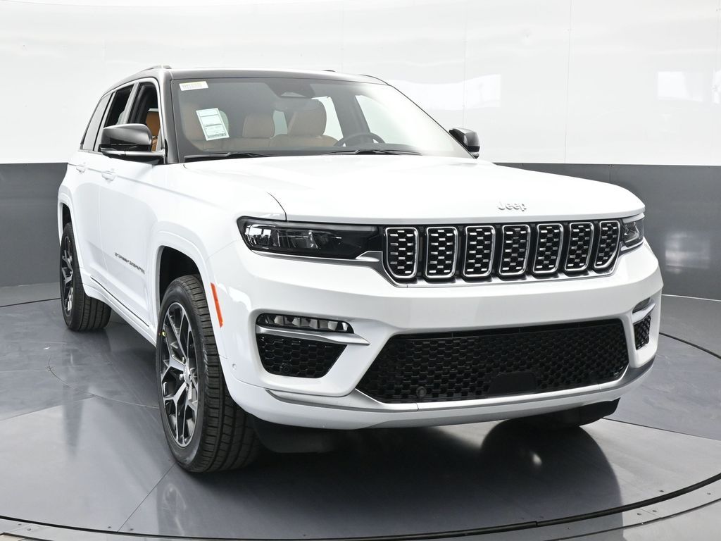 New 2025 Bright White Clearcoat Jeep Summit image 9
