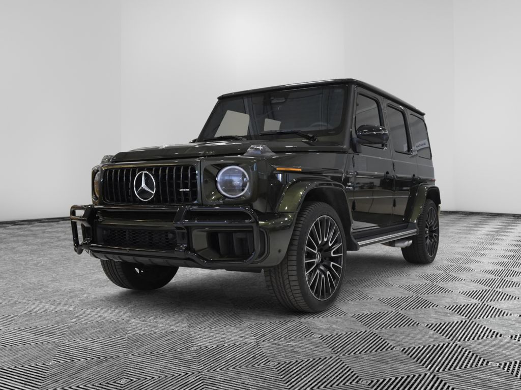 Green (MANUFAKTUR Olive Metallic) 2025 Mercedes-Benz G-Class AMG G 63 4MATIC SUV / Crossover All-Wheel Drive 9-Speed Automatic