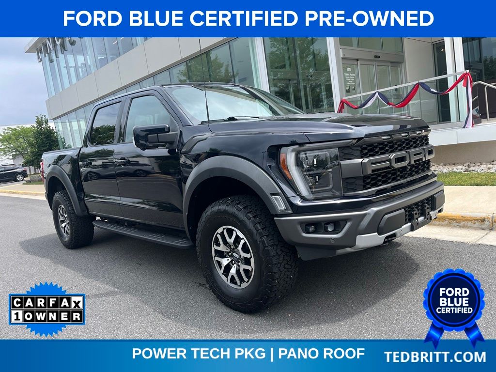 Blue Metallic 2021 Ford F-150 Pickup Truck Four-Wheel Drive Automatic