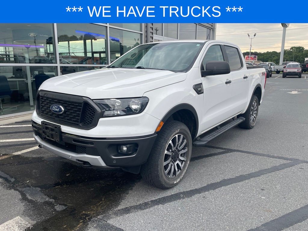 Oxford White 2019 Ford Ranger Pickup Truck Four-Wheel Drive Automatic