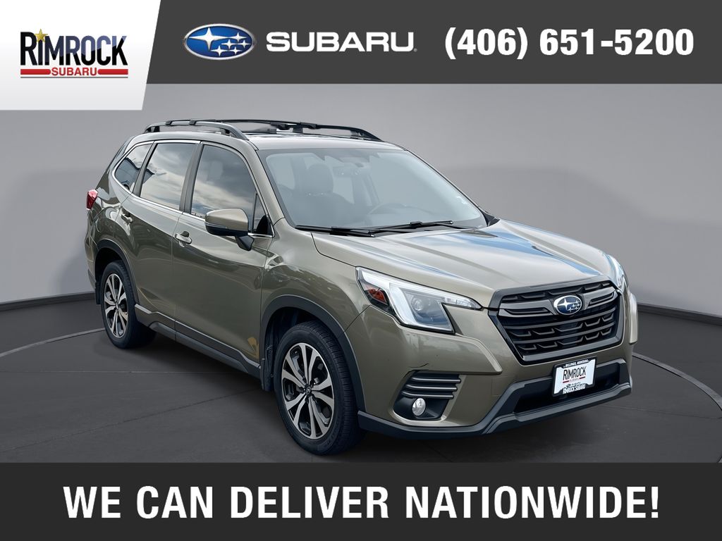 Autumn Green Metallic 2022 Subaru Forester SUV / Crossover All-Wheel Drive Continuously Variable Transmission