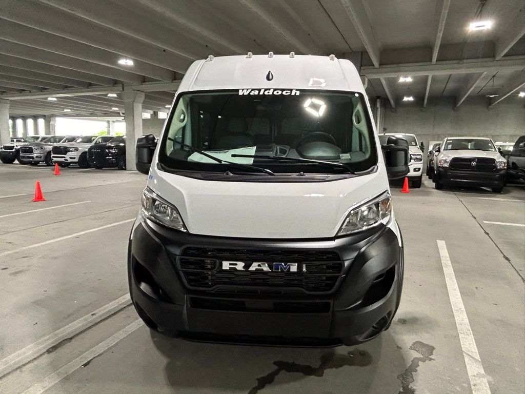 Used 2023 Bright White Clearcoat Ram High Roof image 8