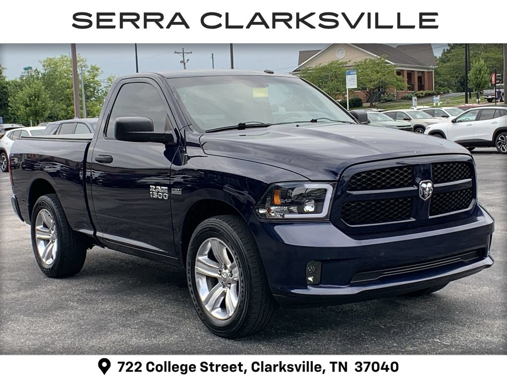 True Blue Pearlcoat 2015 RAM 1500 Pickup Truck 4X2 6-Speed Automatic