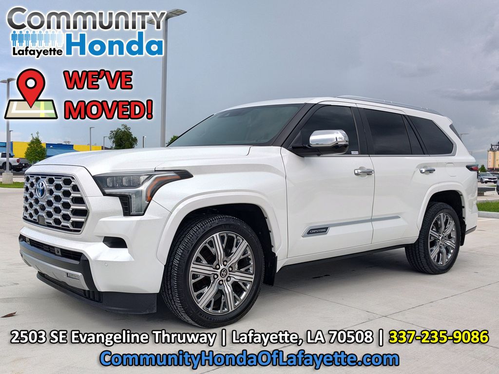 Pearl 2024 Toyota Sequoia SUV / Crossover Four-Wheel Drive Automatic