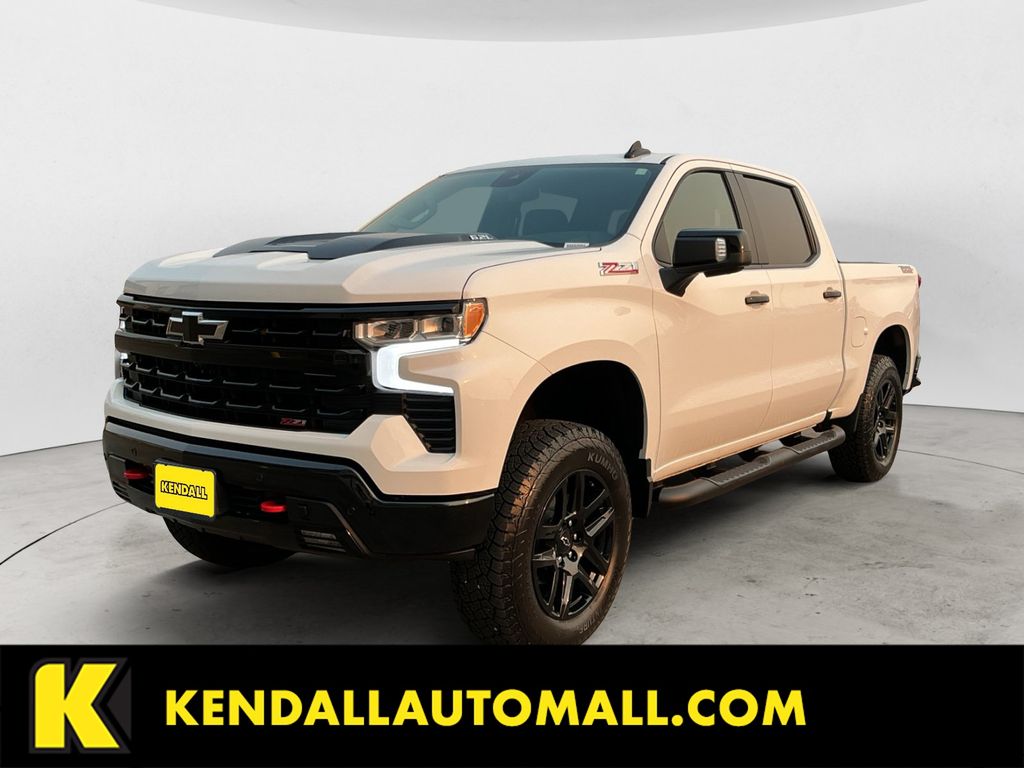 Summit White 2024 Chevrolet Silverado 1500 Pickup Truck Four-Wheel Drive Automatic
