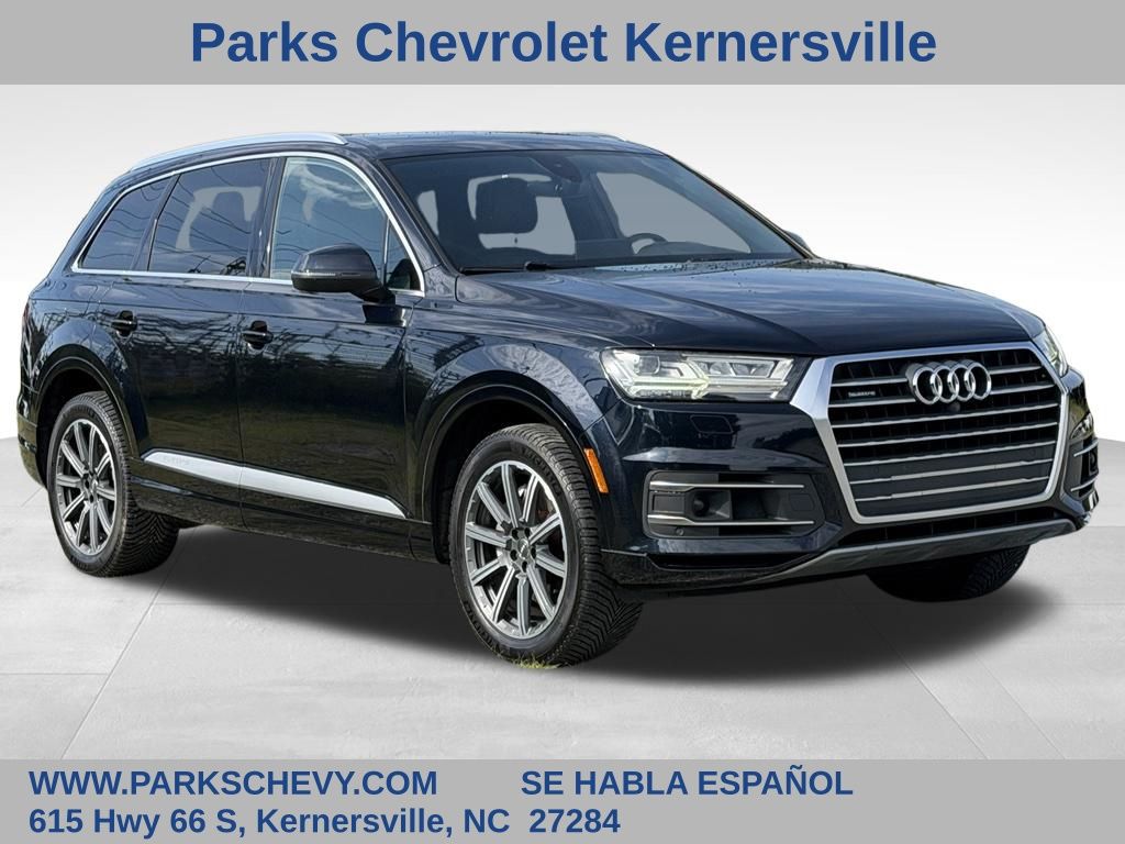 Ink Blue Metallic 2017 Audi Q7 SUV / Crossover All-Wheel Drive 8-Speed Automatic