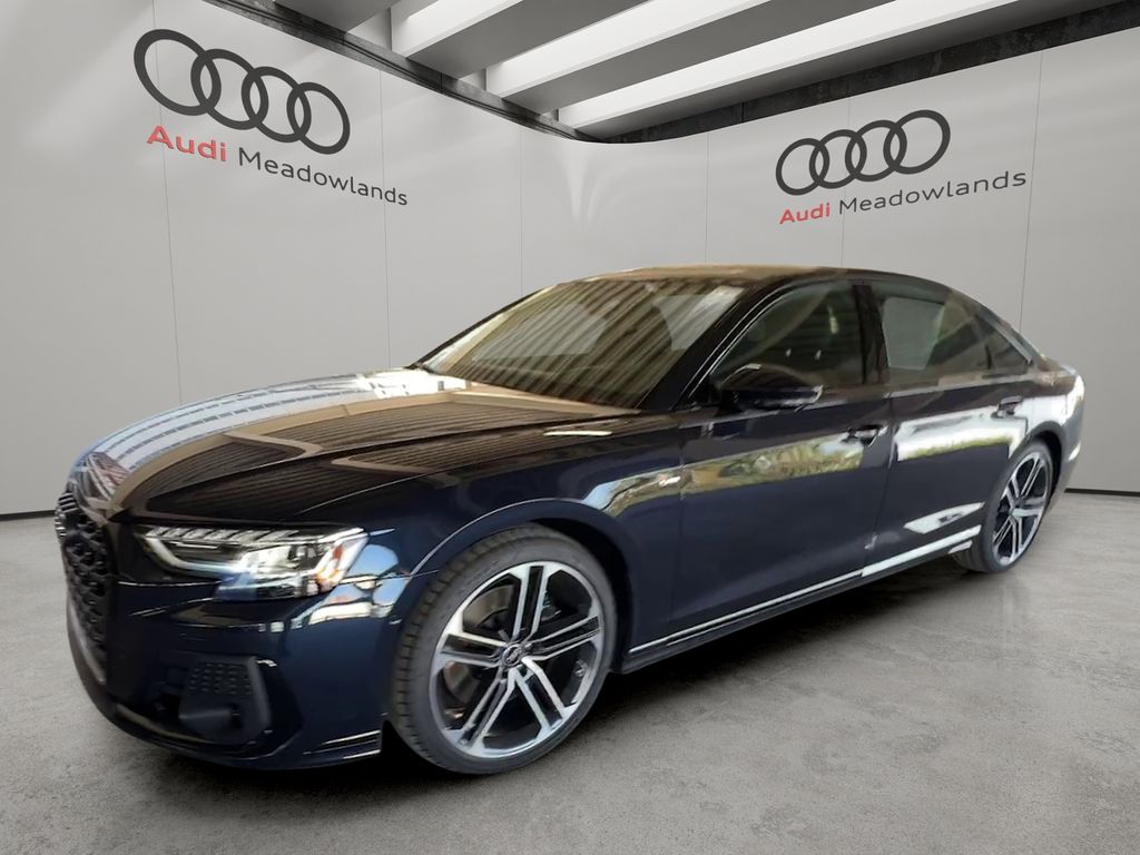 Firmament Blue Metallic 2026 Audi A8 Sedan All-Wheel Drive 8-Speed Automatic