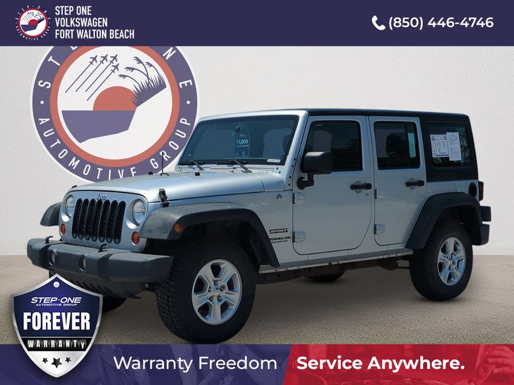 Bright Silver Metallic Clearcoat 2012 Jeep Wrangler SUV / Crossover Four-Wheel Drive 5-Speed Automatic