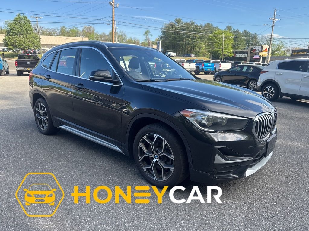 Black Sapphire Metallic 2021 BMW X1 xDrive28i AWD SUV / Crossover All-Wheel Drive 8-Speed Automatic