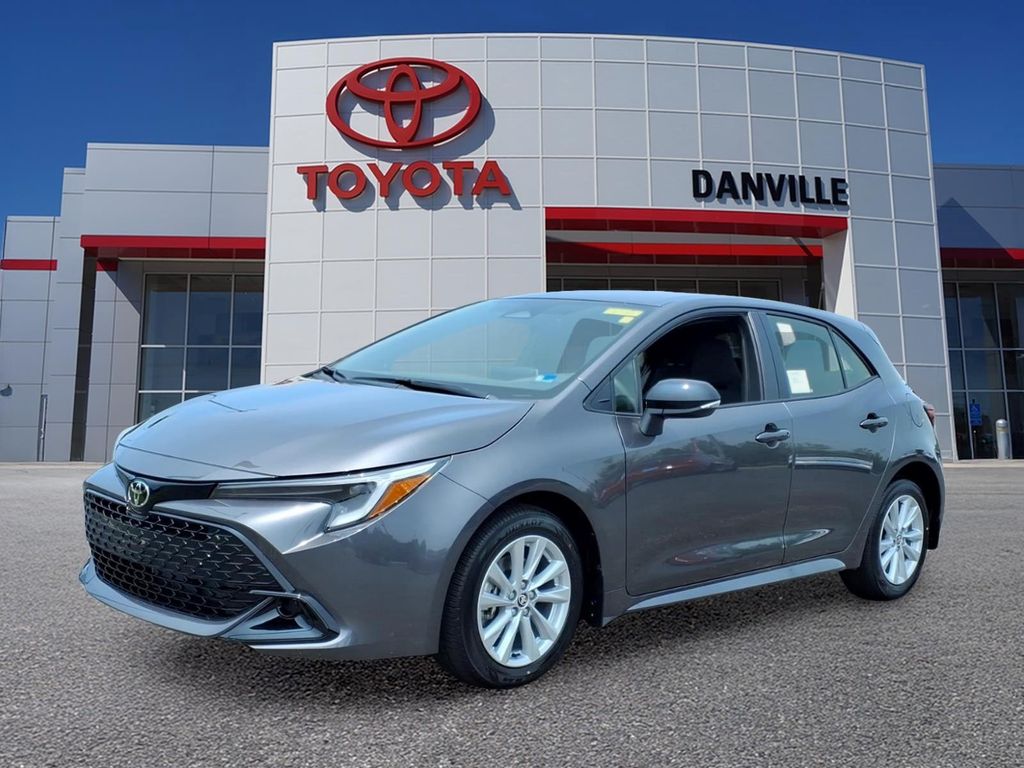 Gray 2026 Toyota Corolla Hatchback Hatchback Front-Wheel Drive Continuously Variable Transmission