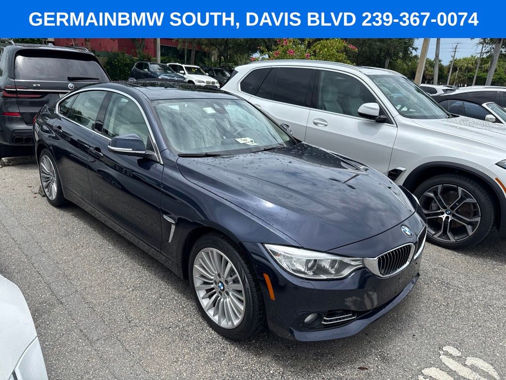 Used 2015 Blue BMW 435i Gran Coupe image 4