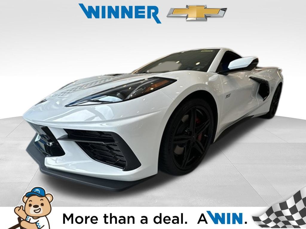 Arctic White 2026 Chevrolet Corvette Coupe Rear-Wheel Drive 8-Speed Dual Clutch