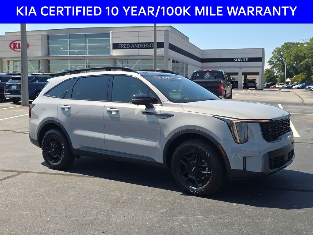 Wolf Gray 2024 Kia Sorento SUV / Crossover All-Wheel Drive 8-Speed Dual Clutch