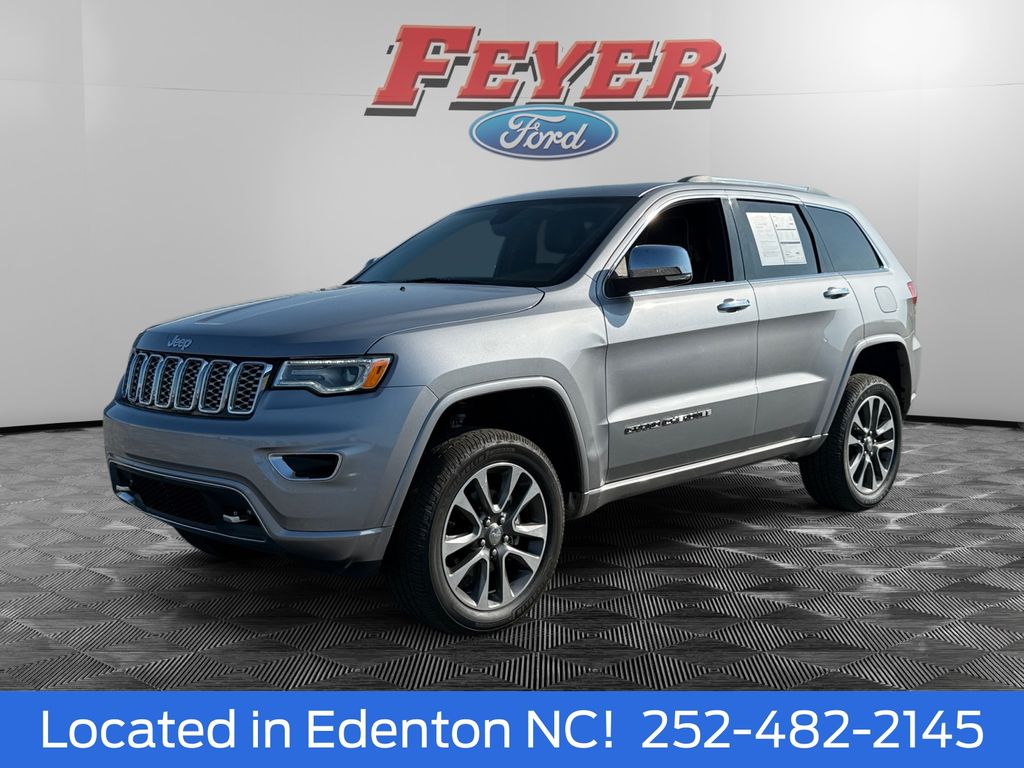 Billet Silver Metallic Clearcoat 2018 Jeep Grand Cherokee Overland 4WD SUV / Crossover Four-Wheel Drive 8-Speed Automatic