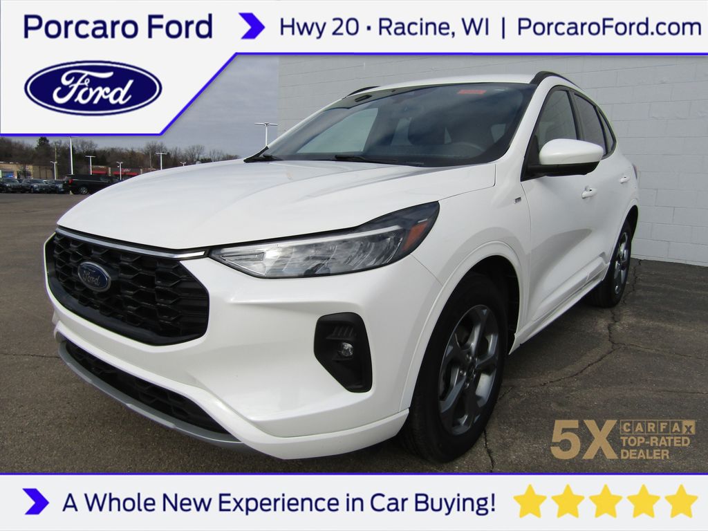 Star White Metallic Tri-Coat 2023 Ford Escape ST-Line Select AWD SUV / Crossover All-Wheel Drive 8-Speed Automatic