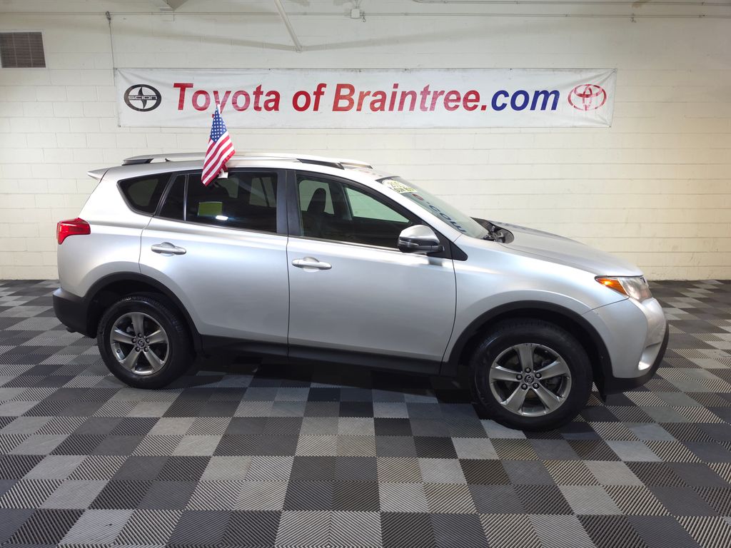 Classic Silver Metallic 2015 Toyota RAV4 SUV / Crossover All-Wheel Drive 6-Speed Automatic