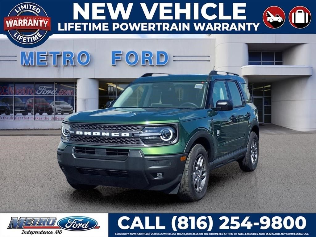Eruption Green Metallic 2025 Ford Bronco Sport SUV / Crossover All-Wheel Drive 8-Speed Automatic