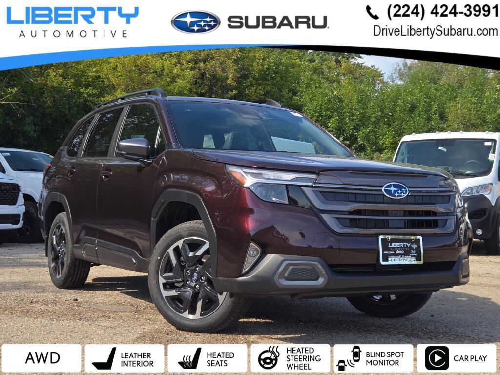 Dark Mahogany Pearl 2026 Subaru Forester SUV / Crossover All-Wheel Drive Continuously Variable Transmission